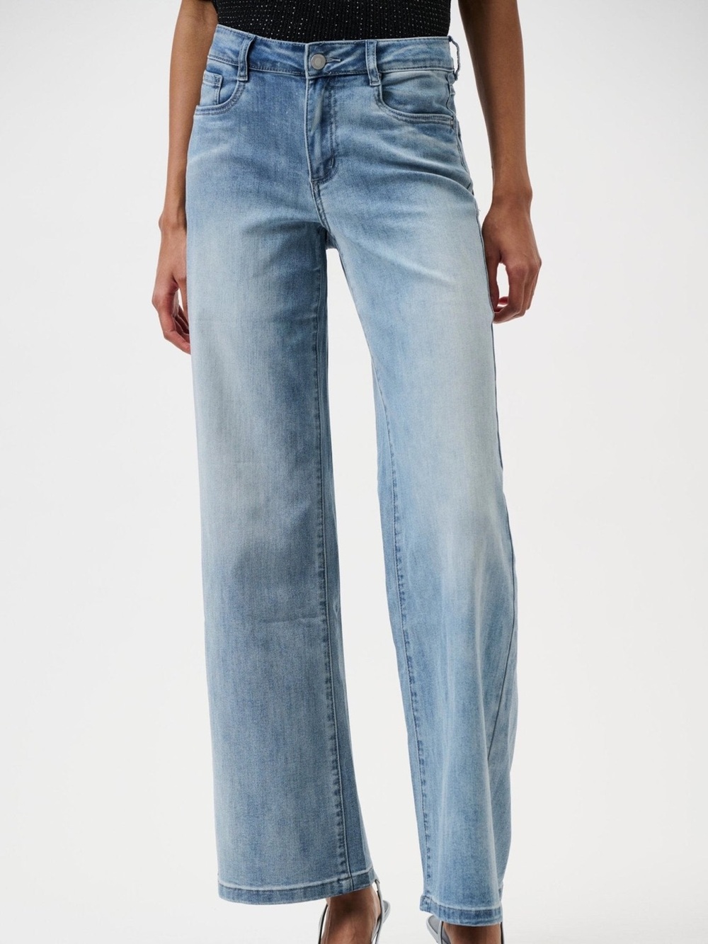 NWT Joseph Ribkoff wide leg jeans